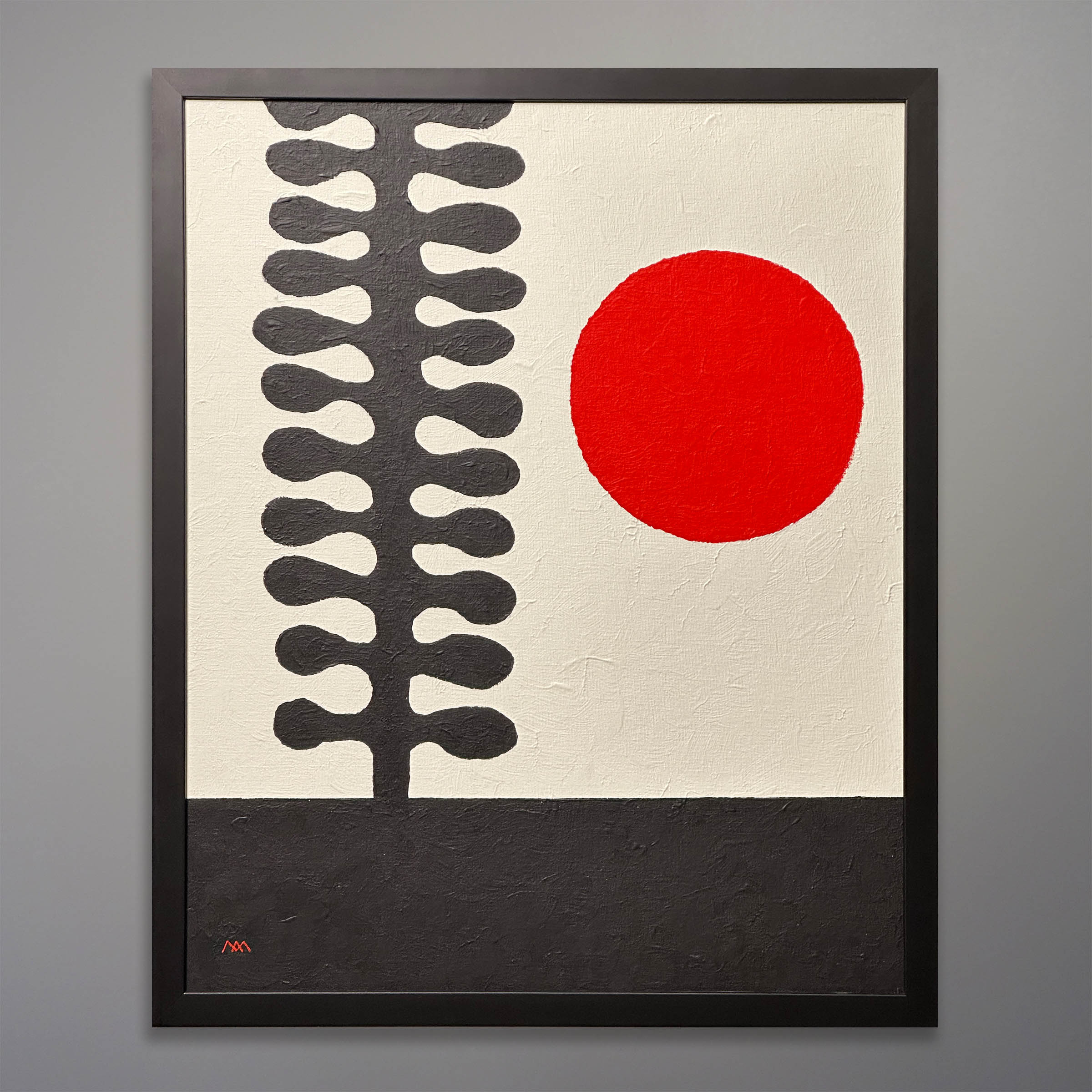24-351-Aron-Painting-Abstract-Red-Sun-18-x-22.jpg