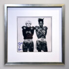 Andy Warhol vs Jean-Michel Basquiat Michael Halsband 1985