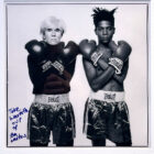Andy Warhol vs Jean-Michel Basquiat Michael Halsband 1985