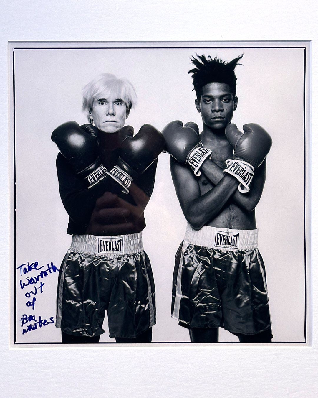 Andy Warhol vs Jean-Michel Basquiat Michael Halsband 1985