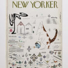 New Yorker Cover May 1964 Saul Steinberg