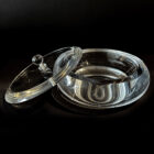 Lidded Lucite Vessel 1970s Alessandro Albrizzi