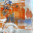 Robert Rauschenberg Signed 1991 Poster 39 x 26-3
