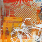 Robert Rauschenberg Signed 1991 Poster 39 x 26-3