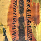 Robert Rauschenberg 1991 Poster 39 x 26-2