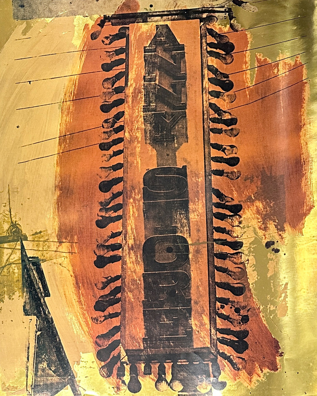 Robert Rauschenberg 1991 Poster 39 x 26-2