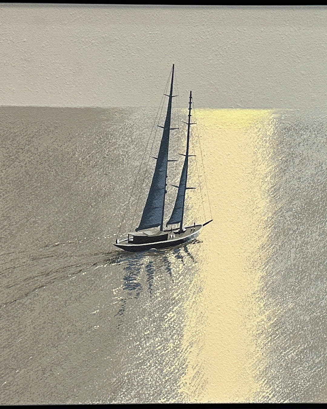 Aron Original Painting James Voyage 52 x 28