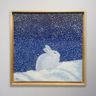 Aron Original Painting Snow 13 x 13