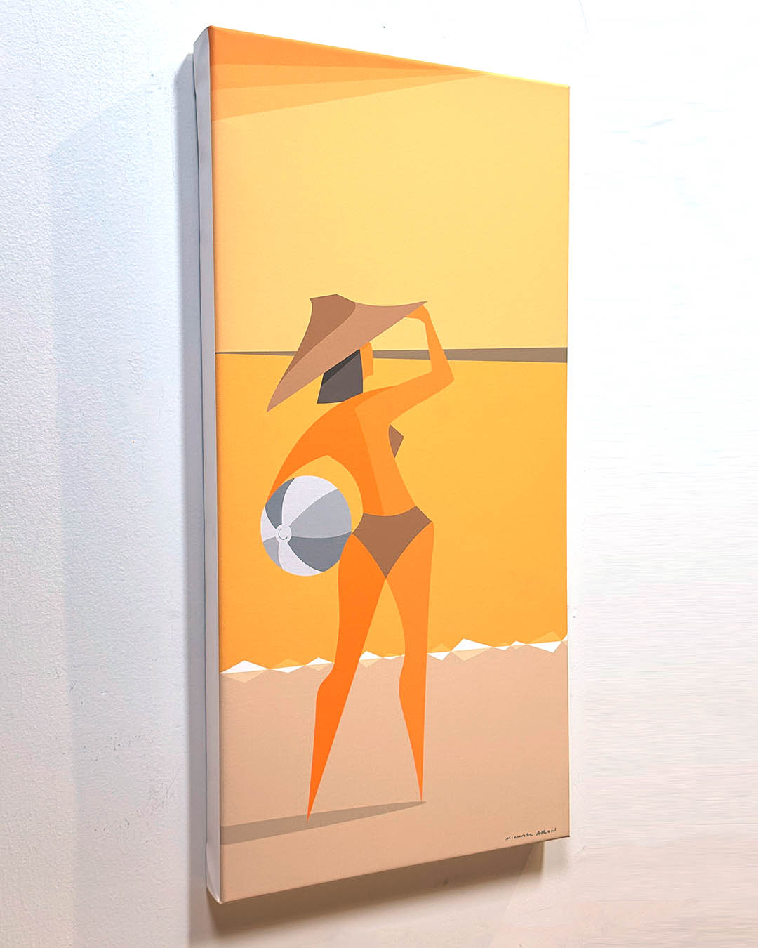 Aron Giclée Print Bathing Beauty 12 x 24