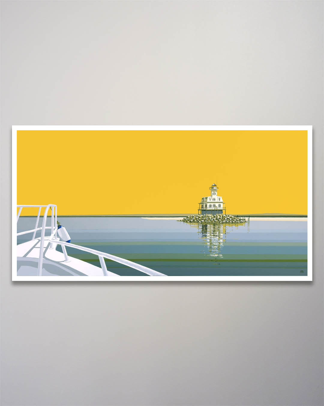 26-071 Aron Giclée Print Bug Lighthouse 50 x 26 Aron Giclée Print Bug Lighthouse 50 x 26