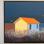 Aron Original Painting Crab Shack Magic Hour 52 x 28