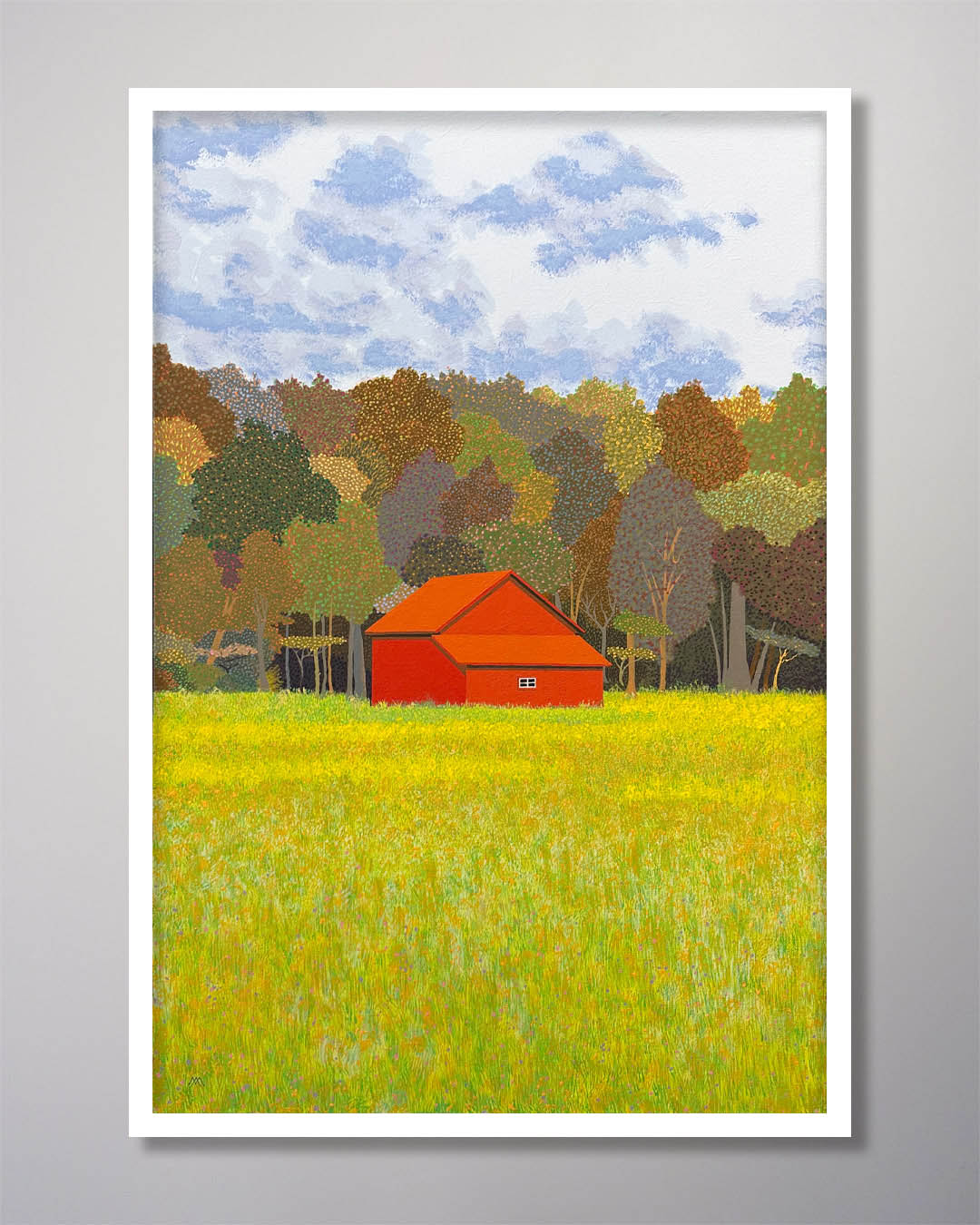 26-085 Aron Giclée Print North Road Barn 21 x 31 Aron Giclée Print North Road Barn 21 x 31