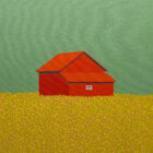 Aron Original Painting North Road 26 x 38
