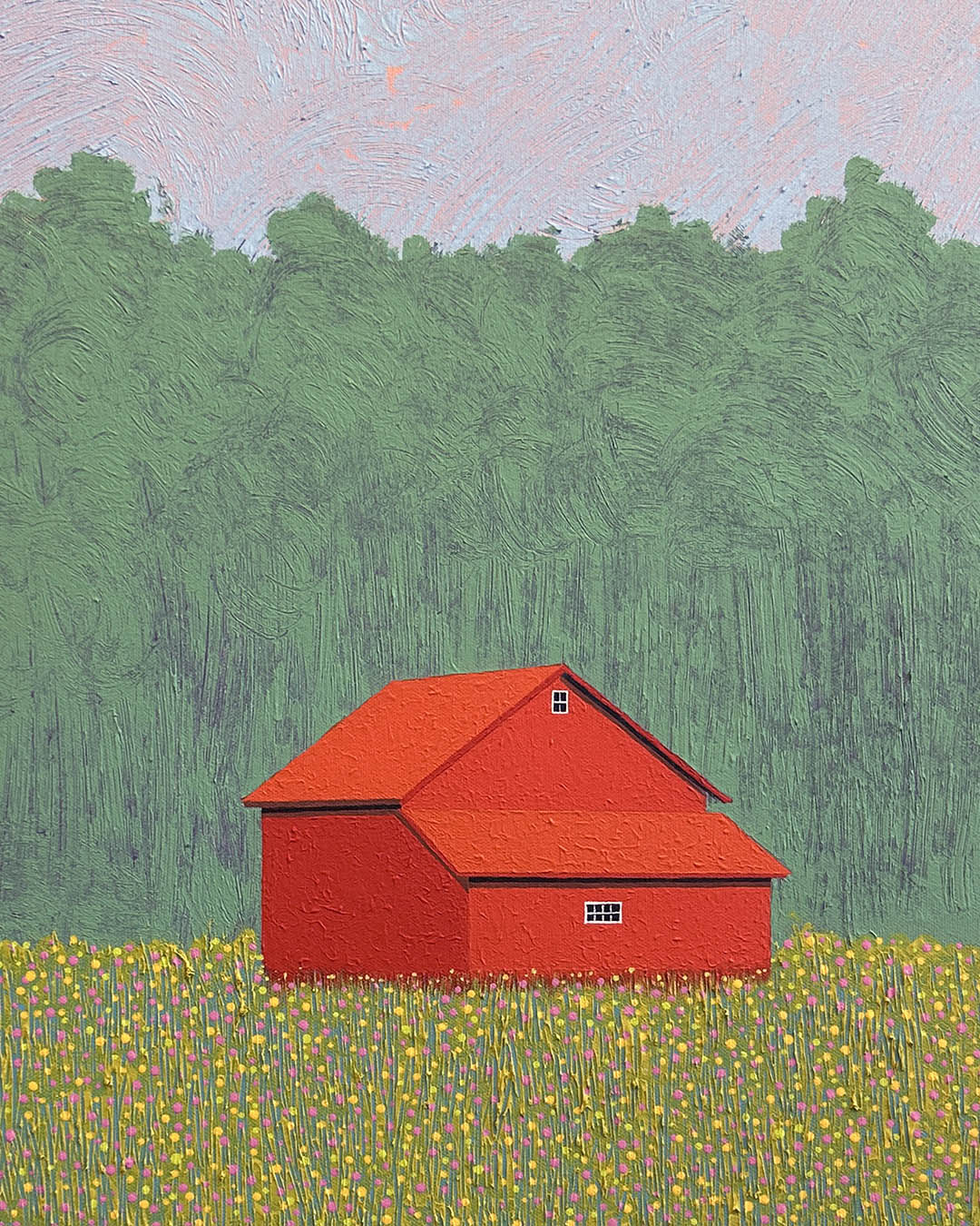 Aron Original Painting North Road 26 x 38