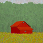 Aron Original Painting North Road 26 x 38-2