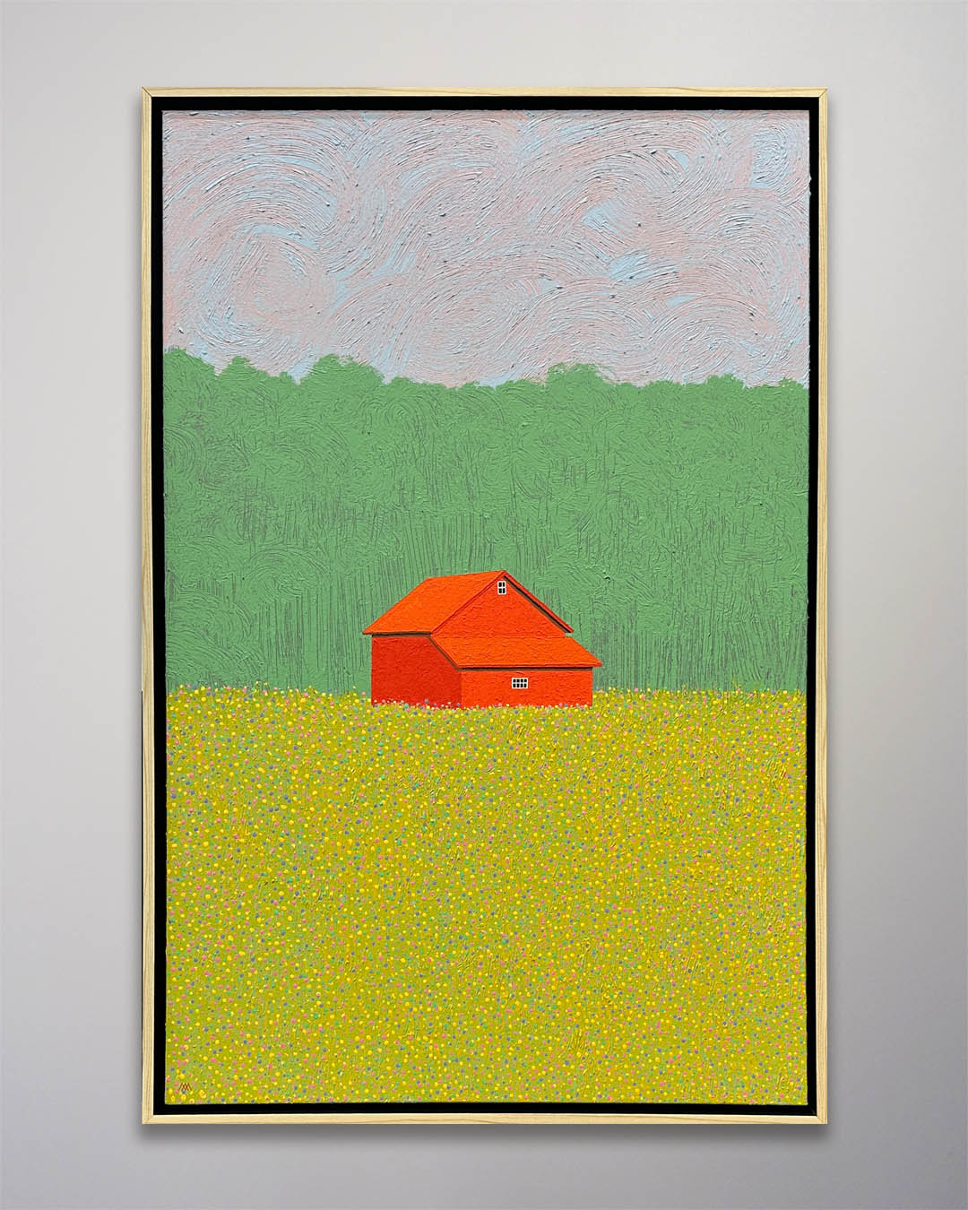 26-114 Aron Original Painting North Road 26 x 38-2 Aron Original Painting North Road 26 x 38-2