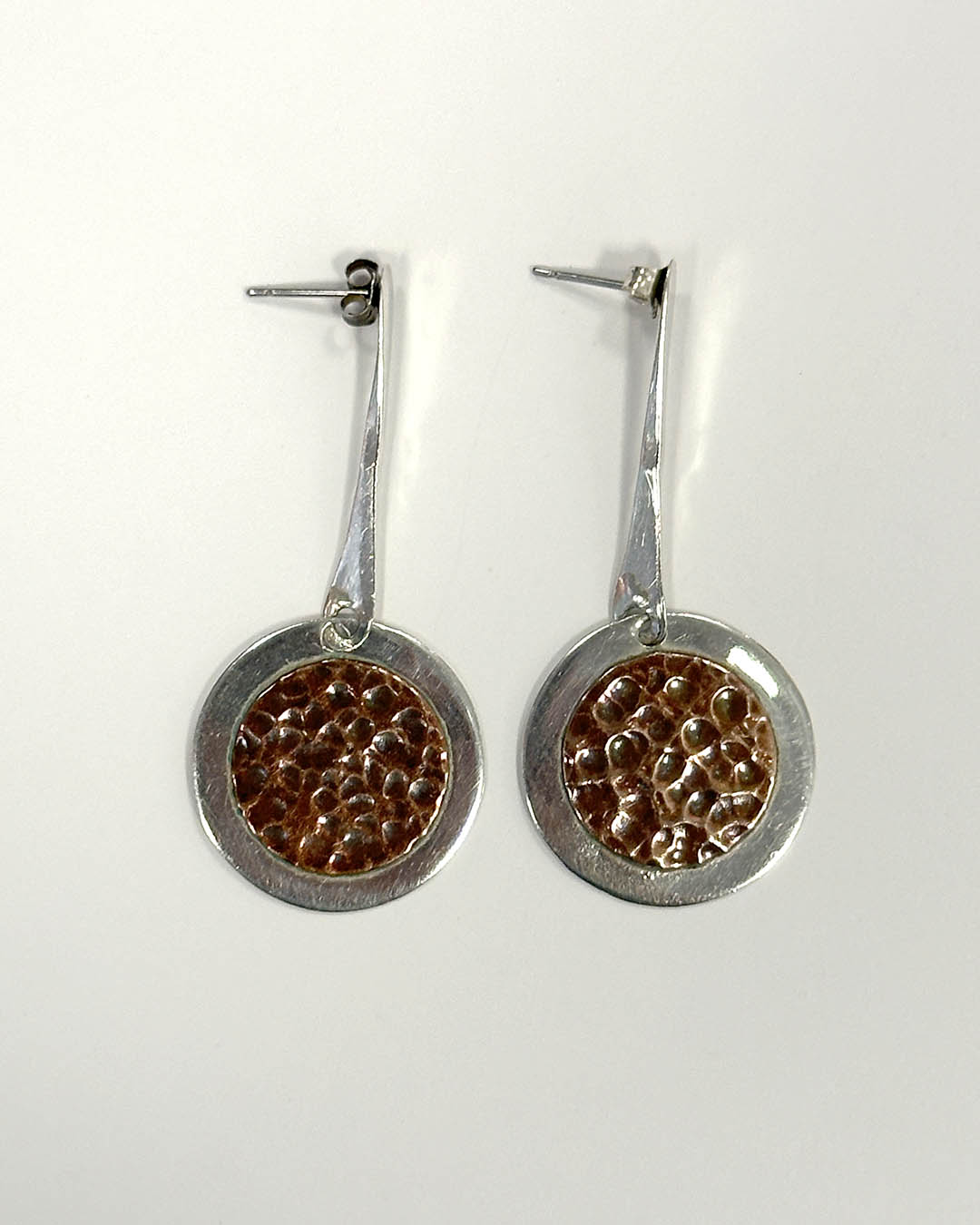 MCM Mexico Earrings Sterling Copper