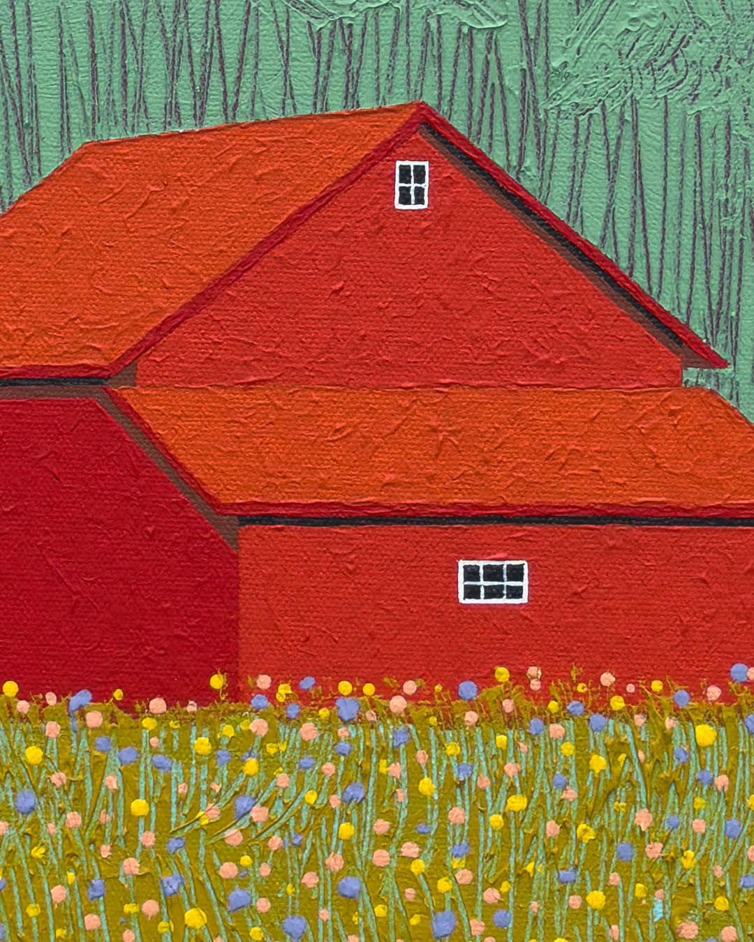 Aron Original Painting North Road 26 x 38