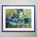 Olive Reich Original Watercolor Painting 38 x 30