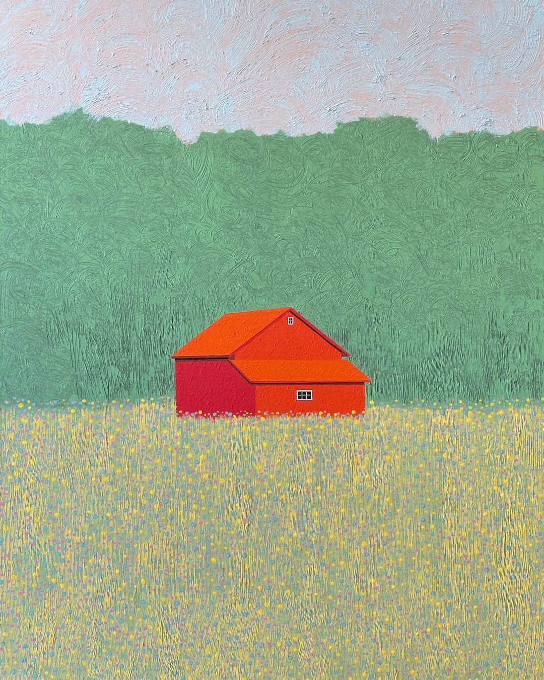 Aron Original Painting North Road 42 x 62-1