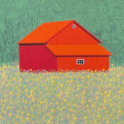 Aron Original Painting North Road 42 x 62-1