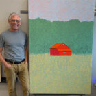 Aron Original Painting North Road 42 x 62-1